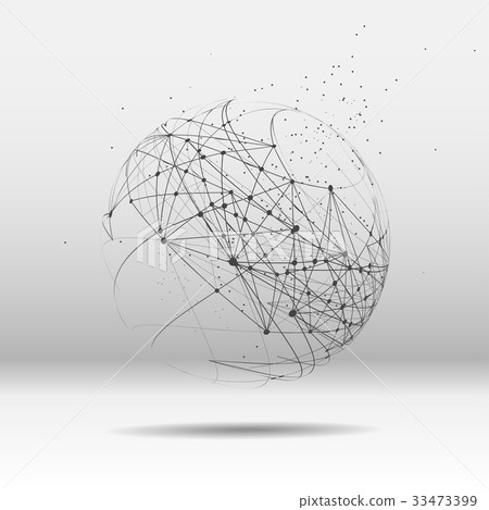 Business global network connection Business global network connection 33473399