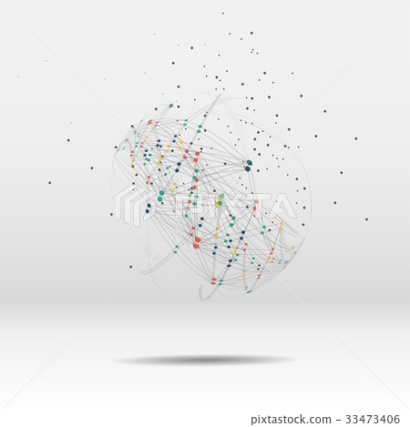 Business global network connection Business global network connection 33473406