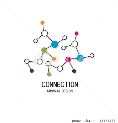 Abstract network connection 33473511