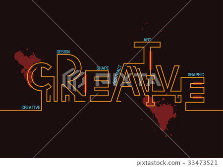 Creative concept modern design 33473521