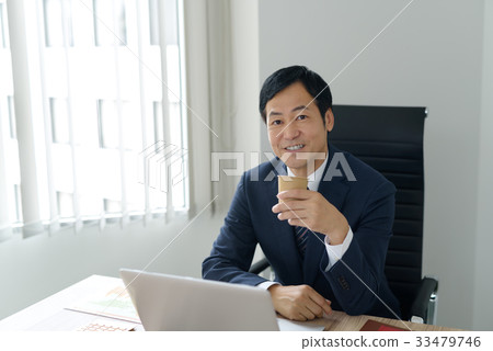 Desk work relaxing Desk work relaxing 33479746