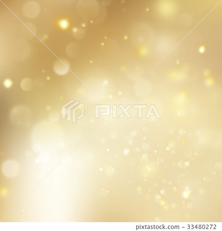 New year and Xmas Defocused Background With 33480272