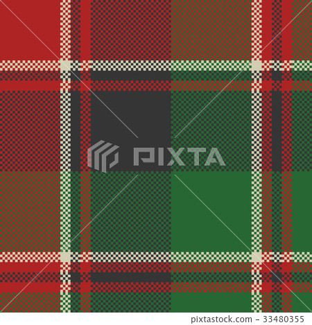 Plaid classic tartan seamless pattern 33480355