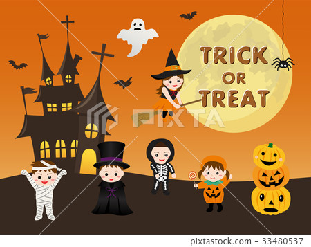 Halloween children Halloween children 33480537