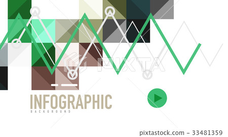 Modern geometric presentation background 33481359