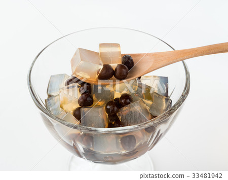 Black bean paste blackberry dessert Snack snack Japanese sweets traditional food 33481942