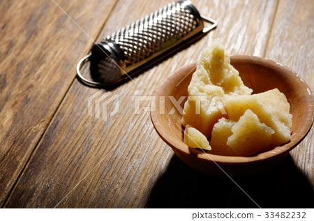 Traditional italian hard parmesan cheese  33482232