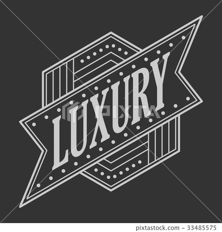 Vintage badge. Logo template. 33485575