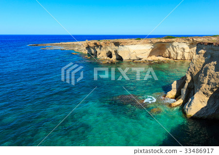 Sicily summer sea coast, Italy Sicily summer sea coast, Italy 33486917