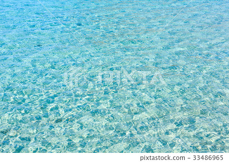 Sea flowing water surface Sea flowing water surface 33486965