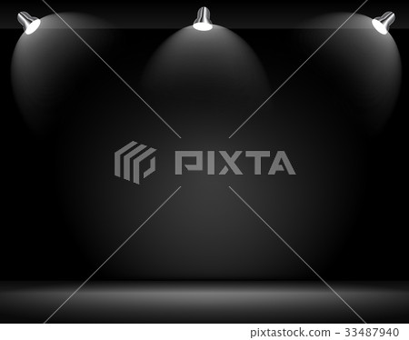 Exhibition Concept. Template for Your Content. 3d 33487940