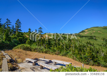 Aizu Komagatake ridge line Aizu Komagatake ridge line 33489138