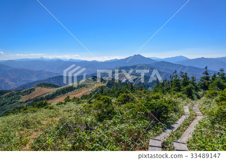 從會津Komagatake查看 從會津Komagatake查看 33489147