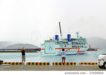 請再次回到座間味島（提供渡輪） 33490600