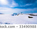 snowy, murodou, frozen field 33490988
