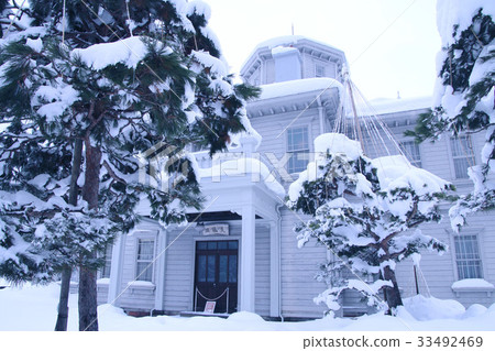 Amagikaku（豬苗代町）在冬天 33492469