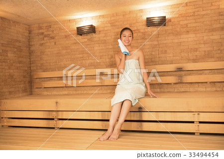 桑拿健身健康保健飲食生活方式 33494454