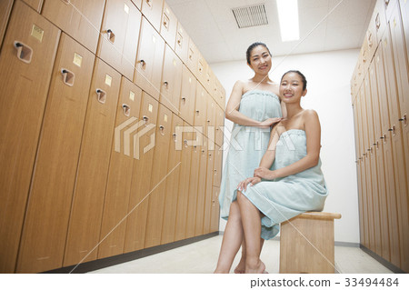 Fitness health preparation locker room changing room Fitness health preparation locker room changing room 33494484
