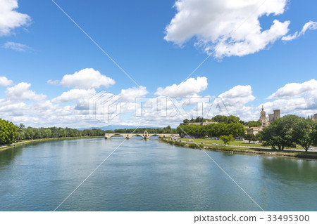 Saint-Venez bridge and Avignon Saint-Venez bridge and Avignon 33495300