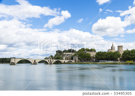 Saint-Venez bridge and Avignon Saint-Venez bridge and Avignon 33495305