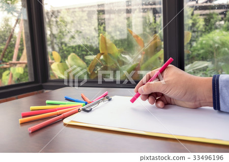 Creative creativity graphic designer working with 33496196