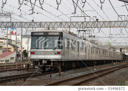 Going in front of Kasukabe Station, Tokyo Metro Hibiya Line 03 Going in front of Kasukabe Station, Tokyo Metro Hibiya Line 03 33496872