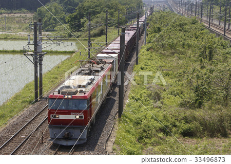 EH500型牽引貨運列車（in木縣） 33496873