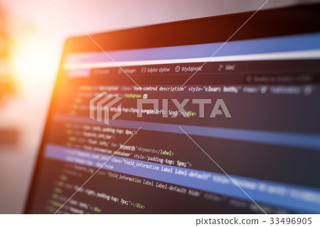 Website design. Developing programming and coding technologies. Website design. Developing programming and coding technologies. 33496905