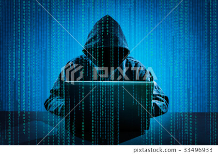 Computer crime concept. Computer crime concept. 33496933
