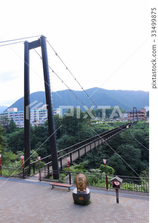 Nikko City Kinugawa Onsen Kinosu Rock Large Suspension Bridge 33499875