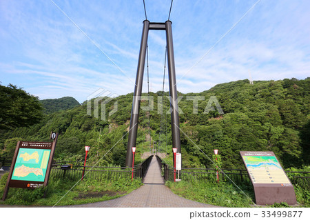 Nikko City Kinugawa Onsen Kinosu Rock Large Suspension Bridge 33499877
