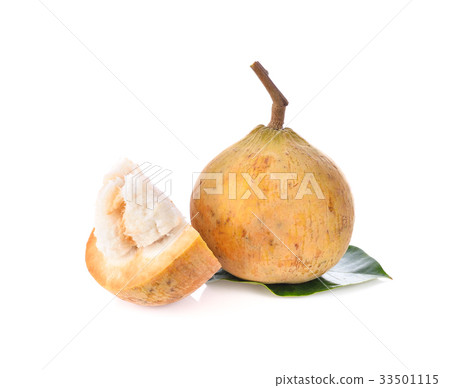 santol on white background 33501115