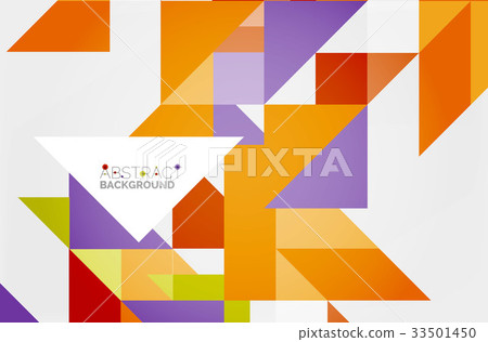 Triangle pattern design background 33501450