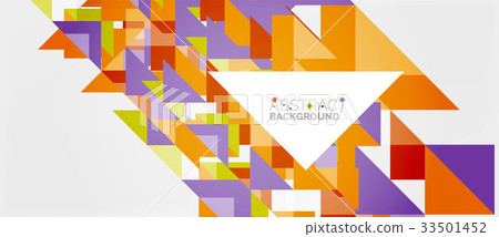 Triangle pattern design background Triangle pattern design background 33501452
