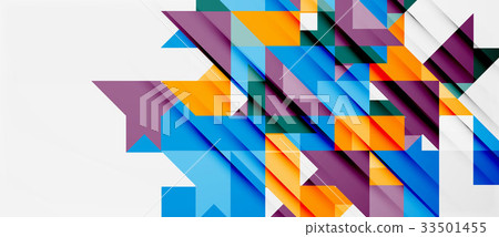 Triangle pattern design background Triangle pattern design background 33501455