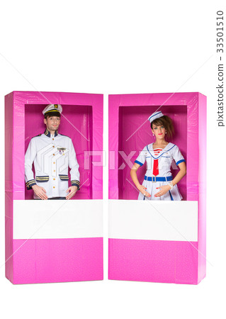 boy and girl dolls in box boy and girl dolls in box 33501510