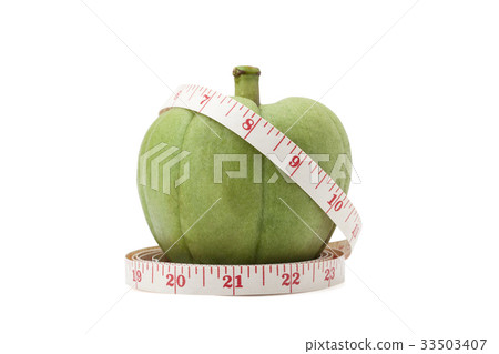 Garcinia Cambogia with measuring tape Garcinia Cambogia with measuring tape 33503407