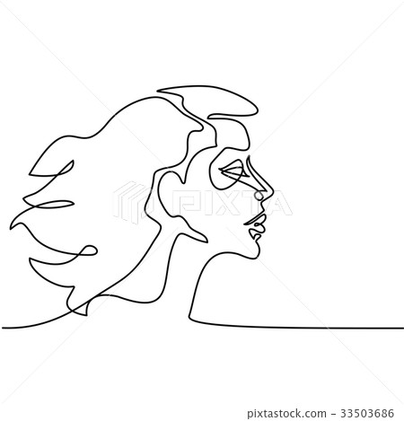 Abstract portrait of a woman 33503686
