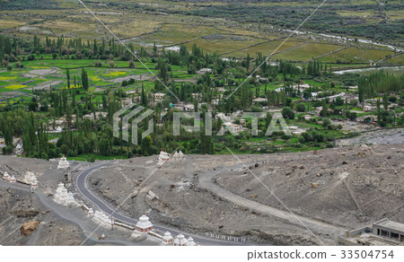 Mountain scenery in Ladakh, India 33504754