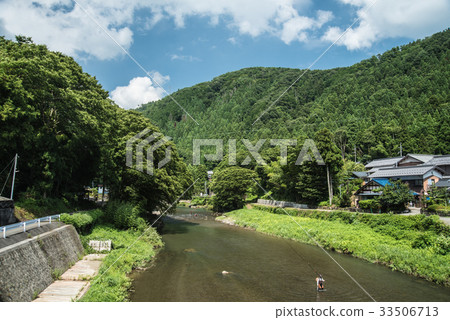 夏季，湖北地區，滋賀縣的高時川 33506713