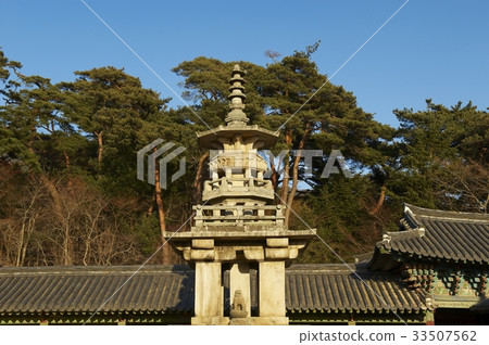 Dabotap (National Treasure No. 20), Bulguksa Temple, Gyeongju City, Gyeongbuk Province 33507562