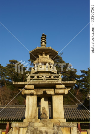 Dabotap (National Treasure No. 20), Bulguksa Temple, Gyeongju City, Gyeongbuk Province 33507565