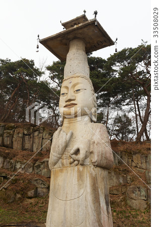 Container Stone Millau Bodhisattva Prize (Treasure No. 218), Container, Nonsan City, Chungnam 33508029