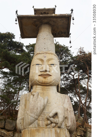容器石Millau Bodhisattva獎（寶藏第218號），容器，Nonsan市，忠南 33508030