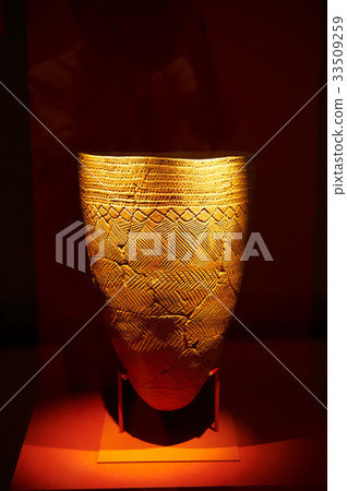 梳子形狀的陶器，韓國國立博物館，龍山區，首爾 33509259