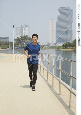 Man, Sports, Central Park, Songdo, Yeonsu-gu, Incheon 33509890