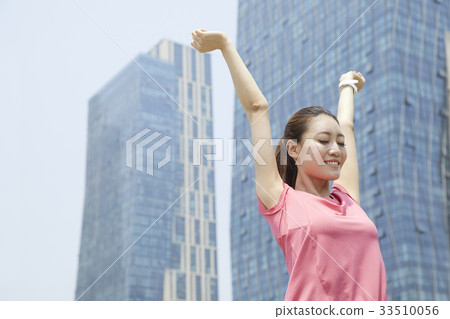 婦女，體育，中央公園，松島，延壽區，仁川 33510056