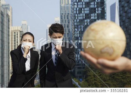 手，全球，商人，女商人，松島，延壽區，仁川 33510281