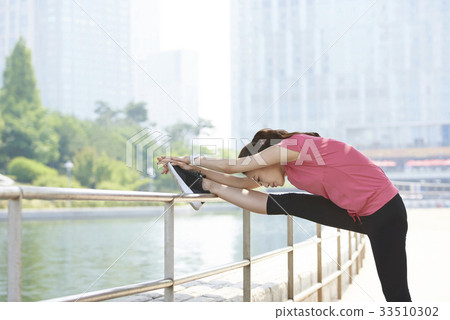 婦女，體育，中央公園，松島，延壽區，仁川 33510302