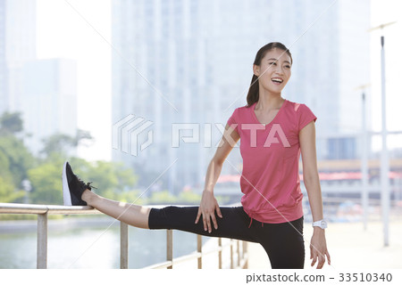 婦女，體育，中央公園，松島，延壽區，仁川 33510340